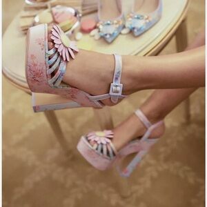 LoveShackFancy x Sophia Webster | Celia Platform Sandal